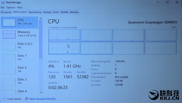微软/高通发力！骁龙835 Win10电脑性能爆发：Intel再见