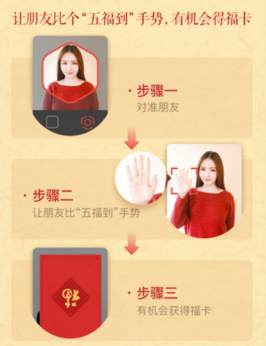 2018支付宝马云五福到手势图 支付宝2018五福手势高清图