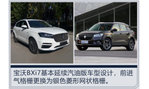 德国宝沃汽车百年纪念款车型 环保新能源BXi7
