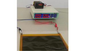 恭喜维特欣达科技石墨烯发热膜发热温度突破3