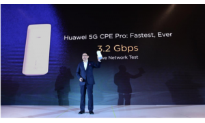 5G何必等手机？华为新一代5G终端发布 速度超光纤