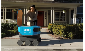 这个机器人要取代快递小哥