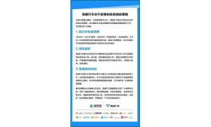 高德打车联合出行合作伙伴启动疫情应急预案