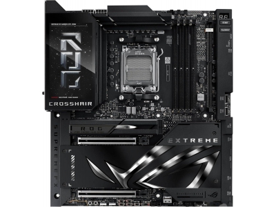 华硕ROG X870E Extreme主板曝光：IO装甲升级彩屏，引