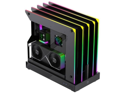 游戏帝国新推BLADE CONCEPT机箱：开放式ATX，狮爪灵