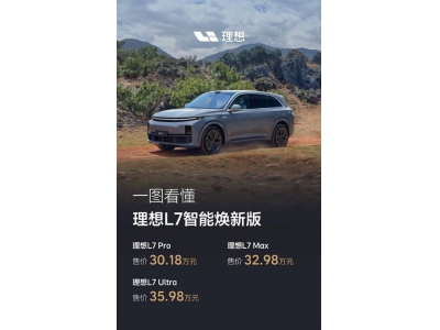 理想L7智能焕新版亮点全解析，续航升级驾乘更舒