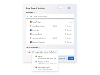 微软升级Microsoft 365文件分享：Hero Link简化流程，