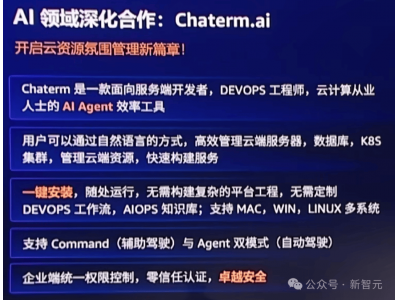 AI运维新纪元：Chaterm智能体，告别命令行繁琐时