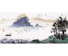 假期云旅游名句孤帆远影碧空尽唯见长江天际流