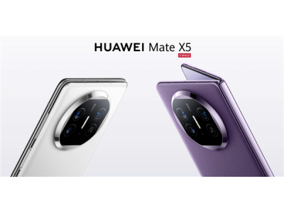 京东折叠屏手机成交额TOP5排名：华为Mate X5第一