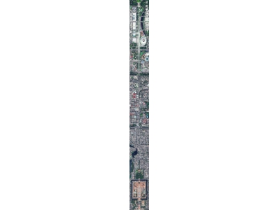 超长卫星图看北京中轴线：中国城