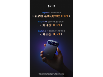 钉钉DingTalk A1双11天猫、抖音双榜第