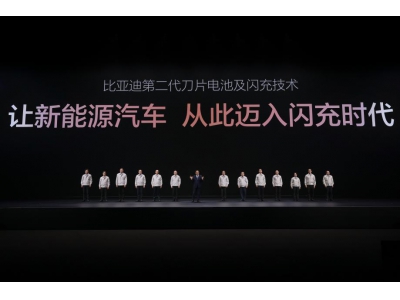 昨夜今晨：比亚迪发布第二代刀片电池 张一鸣登