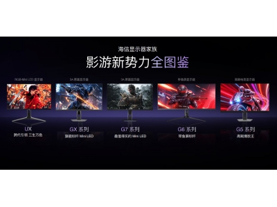 球迷必入！海信四款高端显示器，