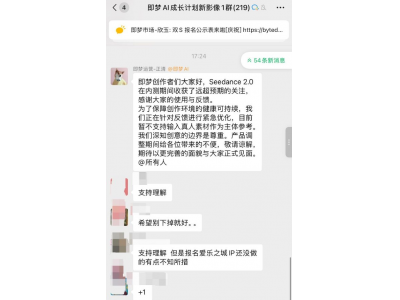 字节跳动Seedance 2.0暂停真人素材参考能力