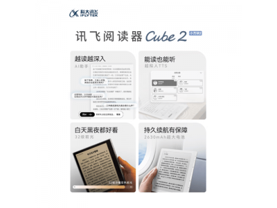 墨水屏护眼新体验,科大讯飞阅读器:让阅读更