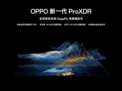 单帧动态范围冲至17EV：OPPO发布新一代ProXDR影像技