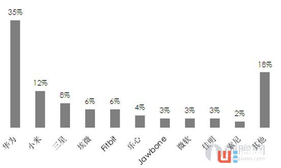 2016年中国智能手环市场六大特征 2016年中国智能手环市场六大特征