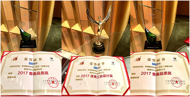 2017年中国数字电视盛典 看尚投影新品获行业肯定